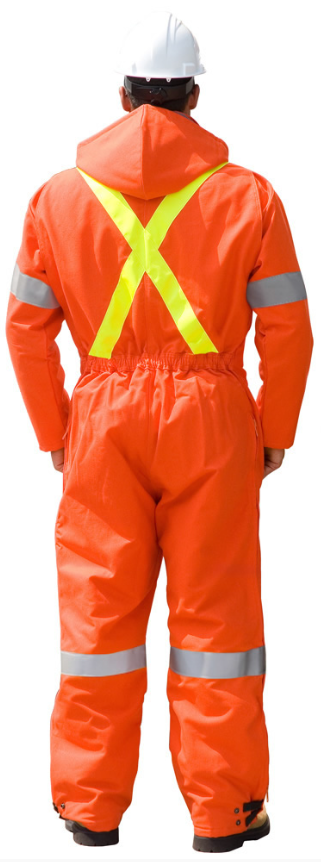 Hi-Vis Insulated Coveralls