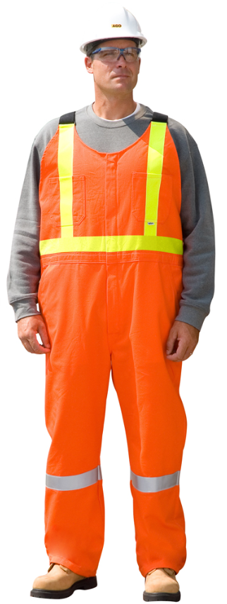 Hi-Vis Non-Insulated Bib Overalls