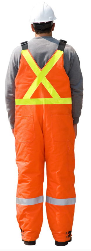 Hi-Vis Insulated Bib Overalls