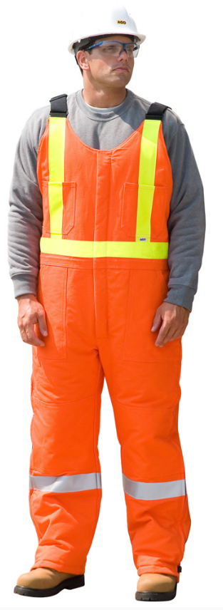 Hi-Vis Insulated Bib Overalls