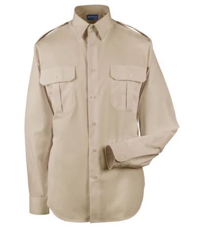 Non-POA Tan Dress Shirts (Short and Long Sleeved)