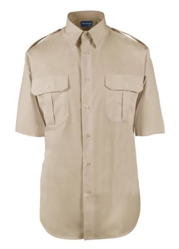 Non-POA Tan Dress Shirts (Short and Long Sleeved)