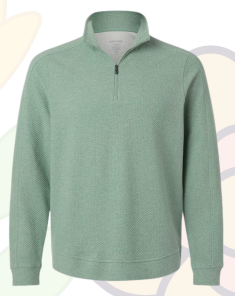 Spirit Textured Quarter Zip - LADIES